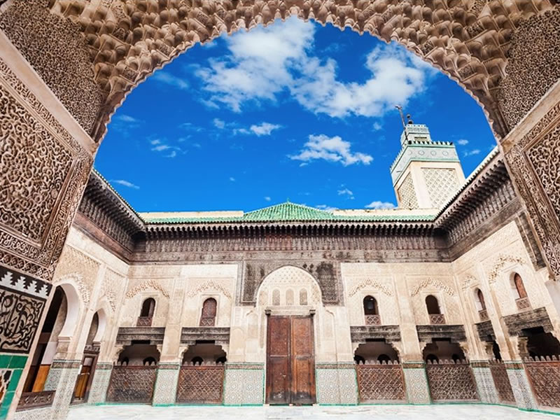 Fez - Madrasa Bou Inania
