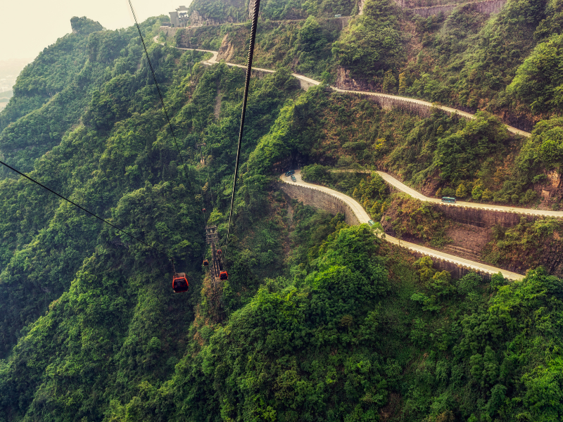 Tianmen Mountain Road